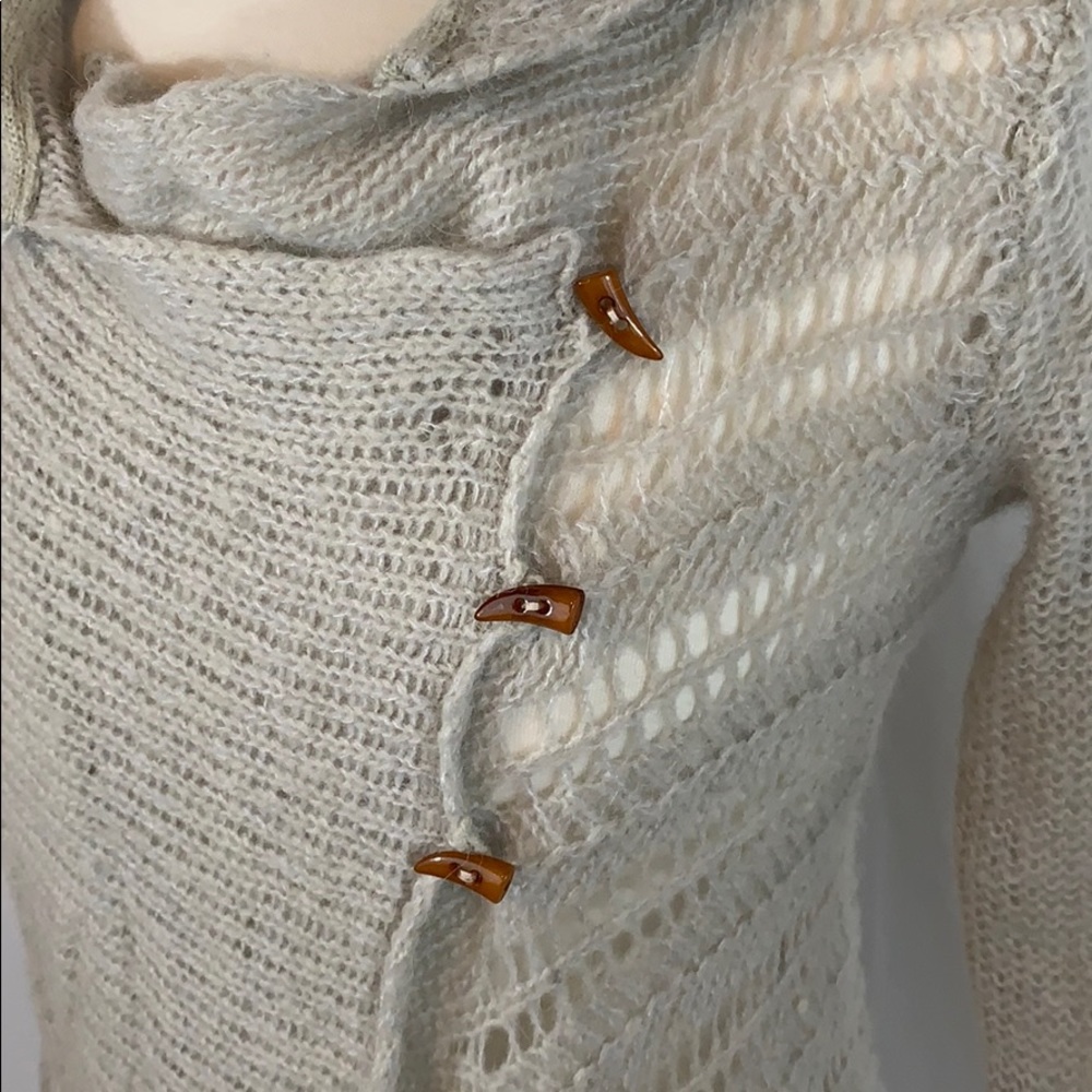 Free People Long Wrap Sweater